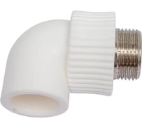 Угольник TEBO PPR комбинированный, наружная резьба, 25x3/4 030030607