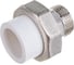Комбинировання разъемная муфта TEBO PPR O-ring 25x3/4" НР 015022105 2