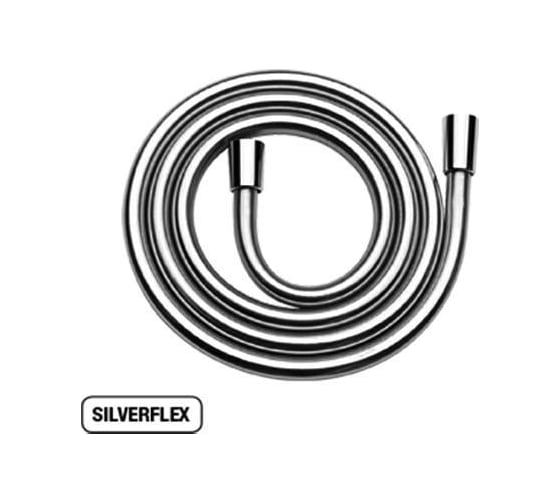 Шланг Paini Silverflex ПВХ, 150 см, хром 17610
