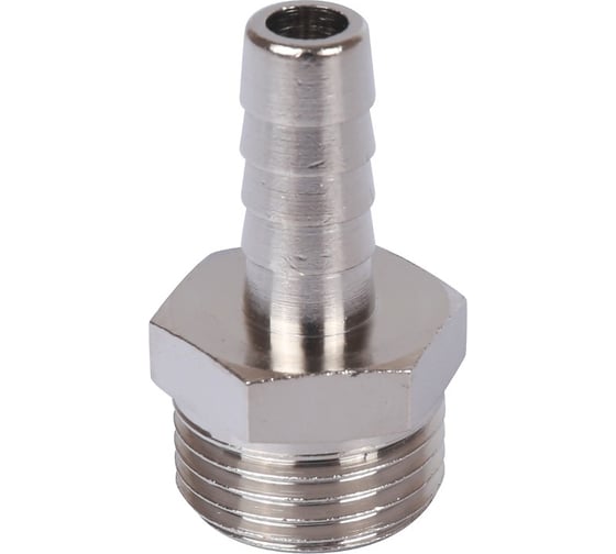 Штуцер НР никелированный 1/2"x10 мм STOUT RG008T5Q73SB92