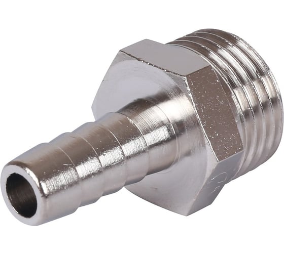 Штуцер НР никелированный 1/2"x10 мм STOUT RG008T5Q73SB92