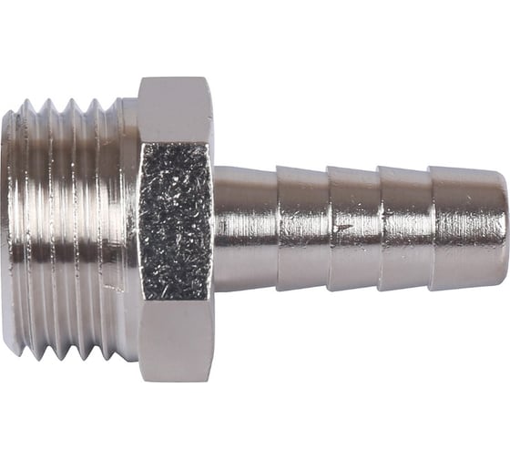 Штуцер НР никелированный 1/2"x10 мм STOUT RG008T5Q73SB92