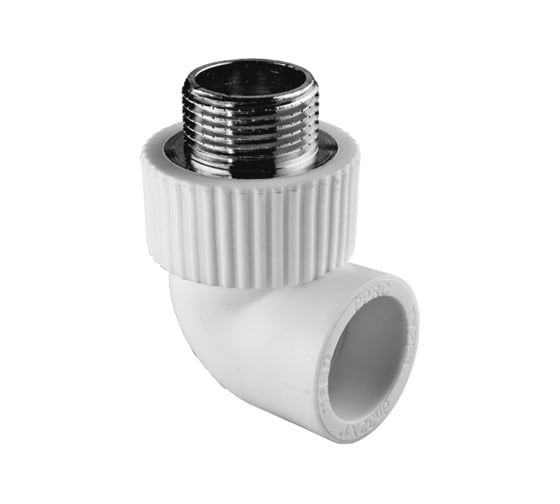 Угольник TEBO PPR комбинированный, 32x1 НР 030030611