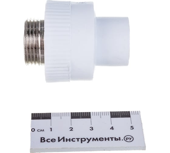 Муфта КРОСС PPRC комбинированная, 20х3/4 НР 62729