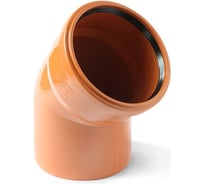 Отвод для наружной канализации PRO AQUA TERRA PP 200x45 PPH3020045