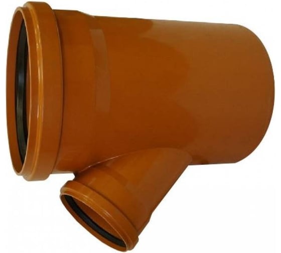 Тройник для наружной канализации PRO AQUA TERRA PP 200x110/45 PPH70201145 1