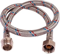 Гибкая подводка для воды GRIALE 1/2", гайка-штуцер, 120 см GR56-120