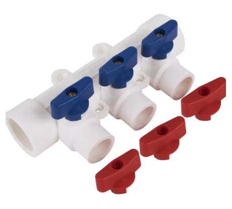 Коллектор TEBO PPR 40x20x3 выхода 030091272