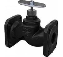 Клапан запорный чугунный МЕТАЛЛСЕРВИС 15кч19п, ду32, ру16, фланцевый 1219449