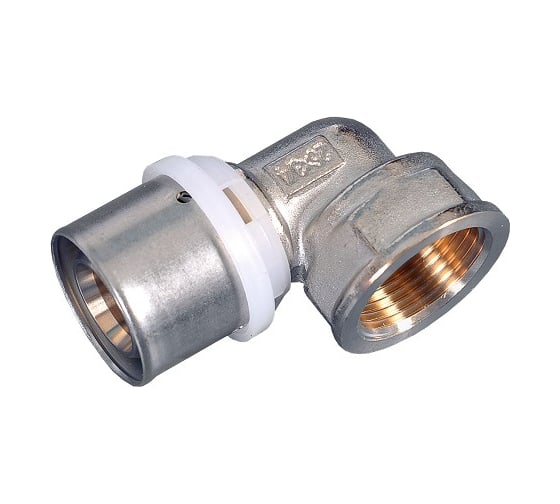 Пресс-фитинг угольник с переходом на внутреннюю резьбу 20x3/4" MVI PF.531.0505