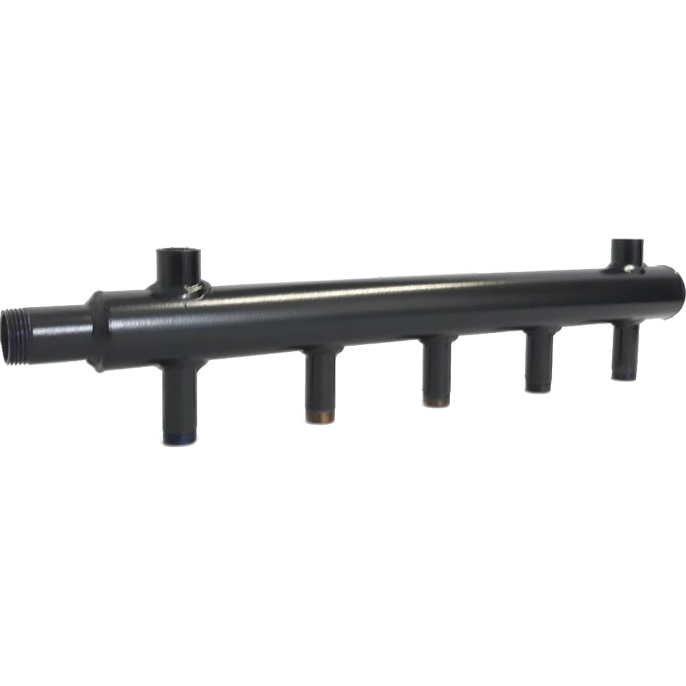 Коллектор из стали Тайфун на 4 выхода, с межосевым расстоянием 100 мм ...