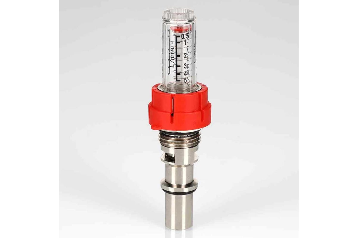 Настроечный клапан с расходомером для коллектора VTc.589 VALTEC VT ...