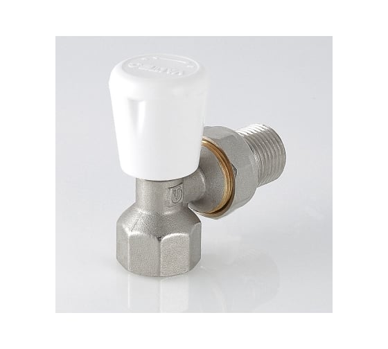 Клапан ручной для радиатора угловой 1/2" Valtec VT.017.N.04