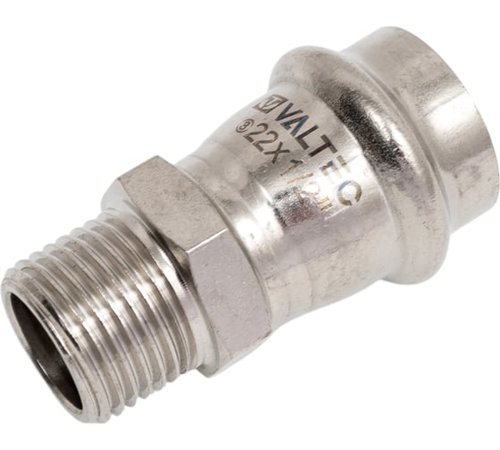 Соединитель пресс-фитинг (22 мм х 1/2") VALTEC VTi.901.I.002204