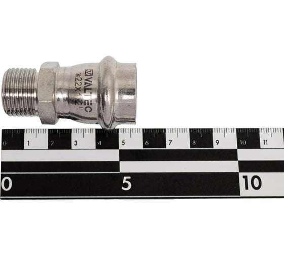 Соединитель пресс-фитинг (22 мм х 1/2") VALTEC VTi.901.I.002204