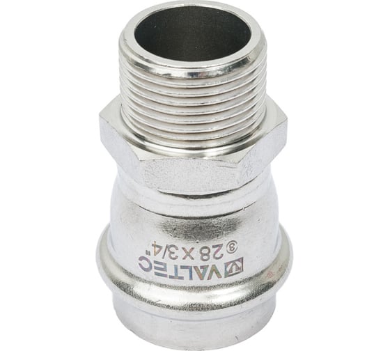 Соединитель пресс-фитинг (28 мм х 3/4") VALTEC VTi.901.I.002805