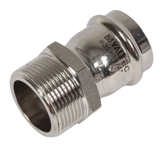 Соединитель пресс-фитинг (35 мм х 1 1/4") VALTEC VTi.901.I.003507
