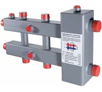 Гидроразделитель с коллектором (5 контуров; до 70 кВт) VALTEC VTc.100.SH.070605