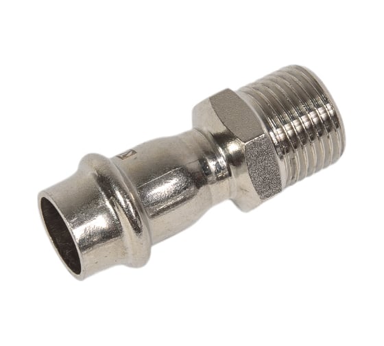 Соединитель пресс-фитинг (15 мм х 1/2") VALTEC VTi.901.I.001504