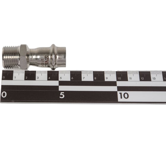 Соединитель пресс-фитинг (15 мм х 1/2") VALTEC VTi.901.I.001504