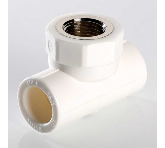 Тройник PPR с переходом на внутреннюю резьбу (25 мм х 3/4") VALTEC VTp.732.0.02505