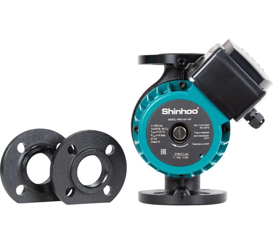 Насос циркуляционный SHINHOO BASIC PRO 40-18F 230V 71241001