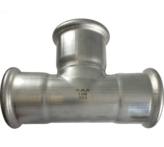 Пресс-тройник Conex Banninger IBP A-Press Inox нержавеющая сталь AISI304 - 108x108x108 мм PS24T108108108