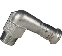 Пресс-угол Conex Banninger IBP A-Press Inox нержавеющая сталь AISI304 с наружной резьбой - 90-15x1/2" PS24092G0150400