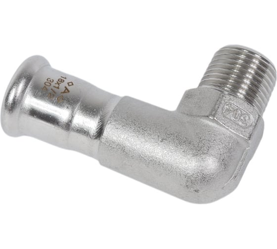 Пресс-угол Conex Banninger IBP A-Press Inox нержавеющая сталь AISI304 с наружной резьбой - 90-18x1/2" PS24092G0180400