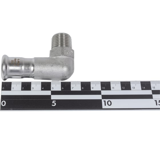 Пресс-угол Conex Banninger IBP A-Press Inox нержавеющая сталь AISI304 с наружной резьбой - 90-18x1/2" PS24092G0180400
