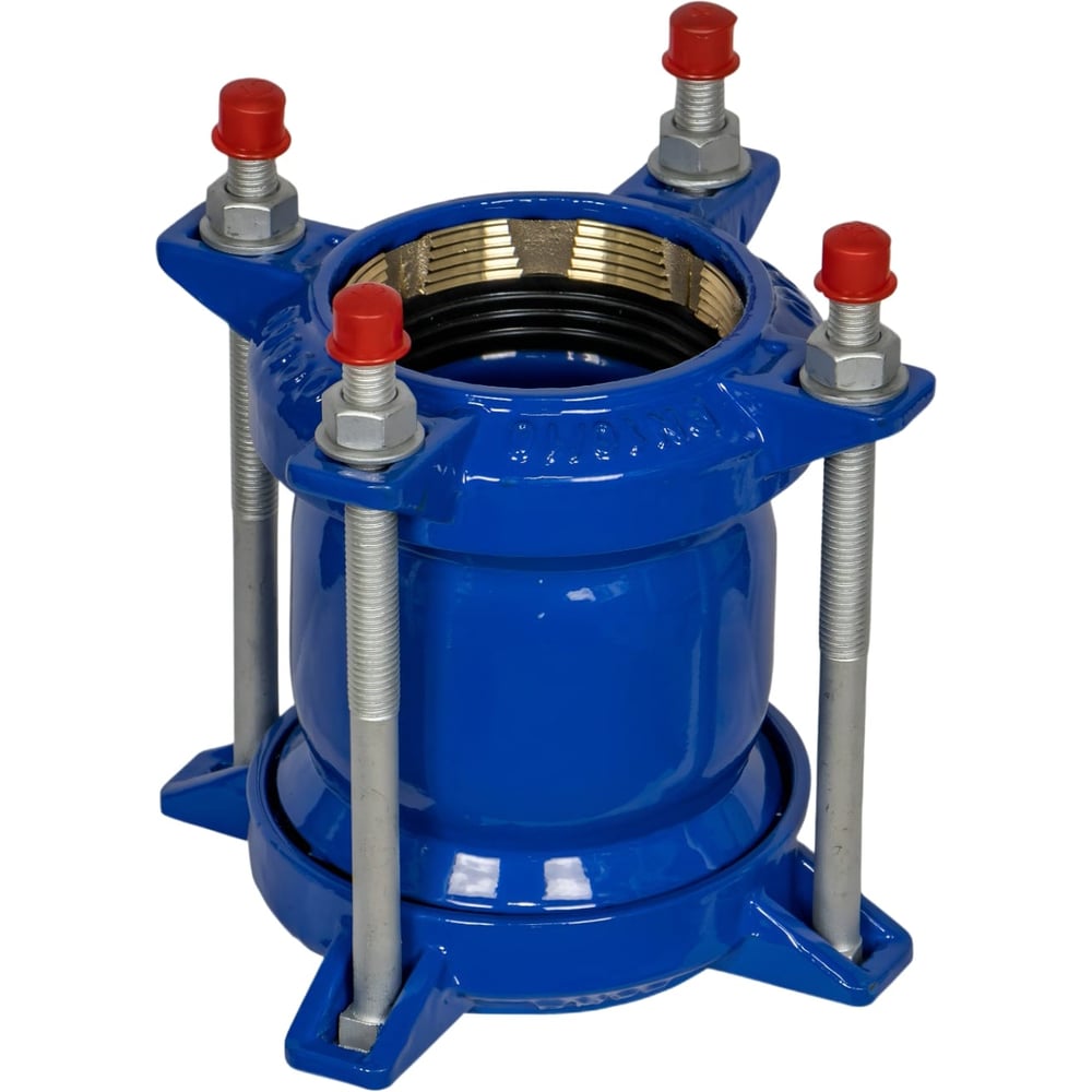 Соединительная муфта RUTEMPО ДРК Ду 150/160 для ПВХ ПНД и ПЭ труб РА ...