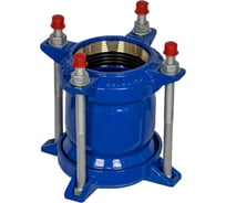 Соединительная муфта RUTEMPО ДРК Ду 150/160 для ПВХ ПНД и ПЭ труб РА-014834