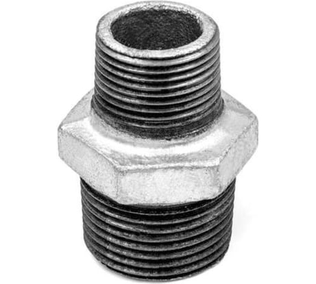 Нипель переходной чугун оц. BTI 3/4"х1/2" НР 1714 034 11I