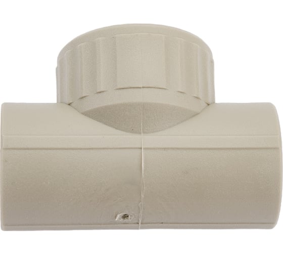 Тройник VALFEX PP-R серый комбинированный  Дн 25х3/4 ВР 10127025Г 127-1095