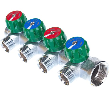 Регулирующий коллектор STOUT 1, 4 отвода 3/4 ЕК SMB-6850-013404 RG008UJF5BAVQ8