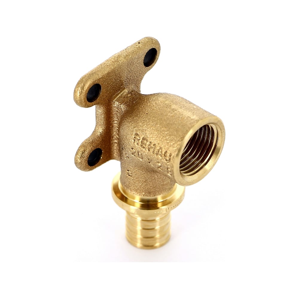 Надвижная водорозетка Rehau В 20x1/2 бронза, квадратный фланец RX ...