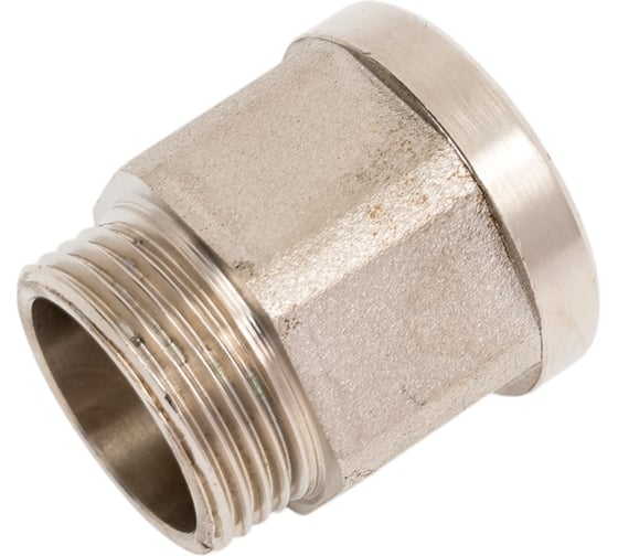 Переходник VRT 3/4'' вн/нар никель L25мм 550966