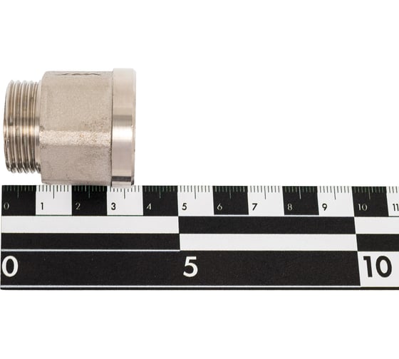 Переходник VRT 3/4'' вн/нар никель L25мм 550966