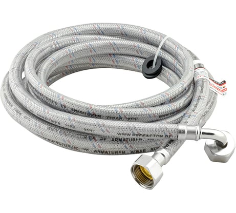 Подводка для стиральных машин угловая PROFACTOR LUXE в/в 3/4" - 250см PF WFH 591.250