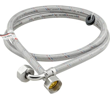 Подводка для стиральных машин угловая PROFACTOR LUXE в/в 3/4" - 150см PF WFH 591.150