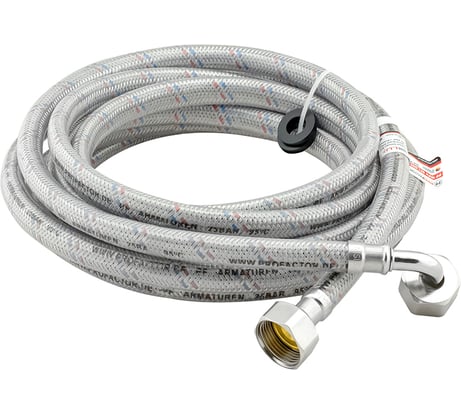 Подводка для стиральных машин угловая PROFACTOR LUXE в/в 3/4" - 200см PF WFH 591.200