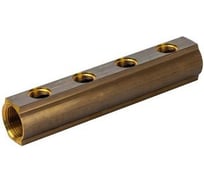 Коллектор латунь R582A Giacomini 1 1/4 ВР/ВР на 5 выходов 3/4 ВР R582AY005 040-0126