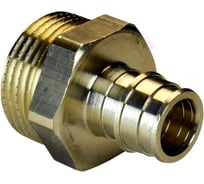 Муфта для PE-X Giacomini латунь GX107 Дн 40х1 1/4 НР GX107Y067 040-0353
