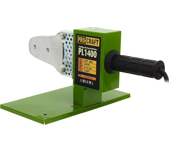 Паяльник для пластиковых труб PROCRAFT PL1400