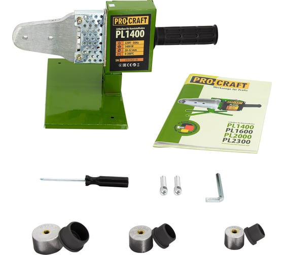 Паяльник для пластиковых труб PROCRAFT PL1400