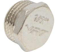 Заглушка VRT 1/2'' наружная, никель 550952
