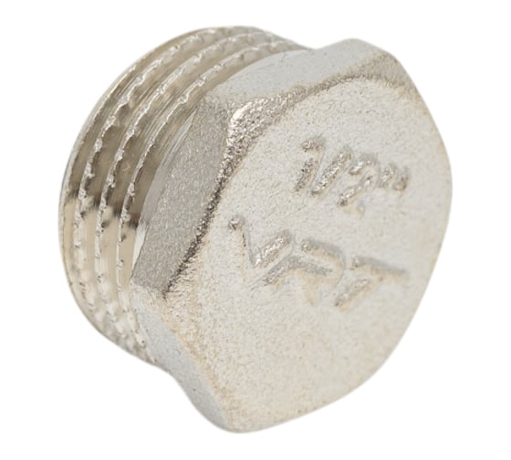 Заглушка VRT 1/2'' наружная, никель 550952