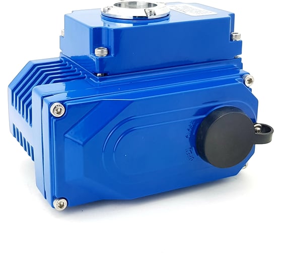 Электропривод для запорной арматуры TECHNO NP50-MF/230V, 50Nm, угол поворота 0-90, с концевыми выключателями, управление аналоговое 4~20mA, напряжение АС220B, вес 3,6кг. 500320 1