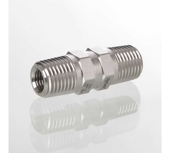Обратный клапан Hy-Lok серии cva из нержавеющей стали s316, npt 1/4 наруж-npt 1/4 наруж CVA-M-4N-D 1