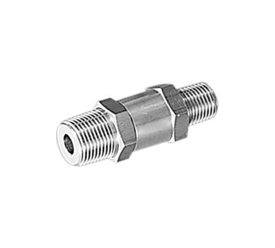 Обратный клапан Hy-Lok серии cv700 из нержавеющей стали s316 , npt 1/4 наруж-npt 1/4 наруж CV1-M-4N-1/3 1